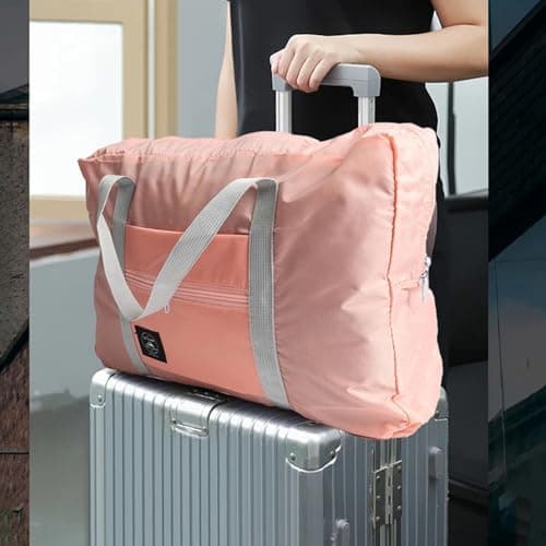 3 PCS Foldable Travel Duffel Bag, (48 x 32 x 16 cm/3 Colours) — view 6