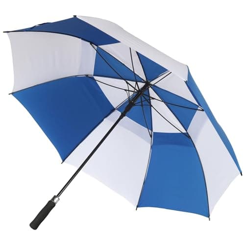 A2Z Golf Umbrella Auto Open 152cm Large Dual Vented Canopy Durable Fiberglass Ribs EVA Soft Grip Handle Windproof Rain Sun UV Protection Double Vent Brolly For Men & Women Golf Outdoor Sports Travel — view 5