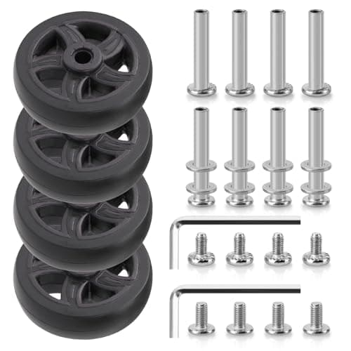 Volein Suitcase Wheels Spare Replacement Wheels for Luggage Castors(VF-25)
