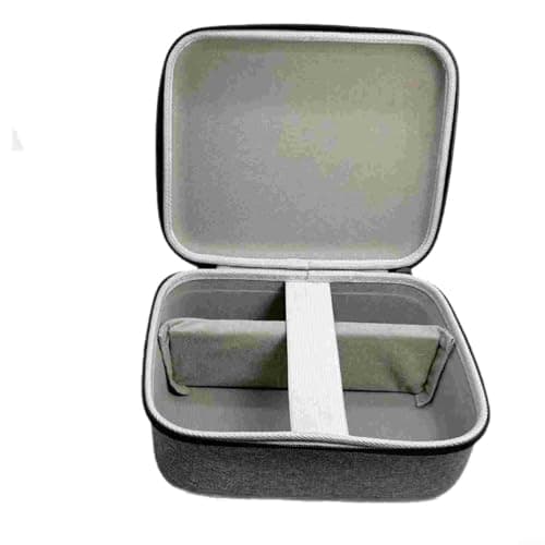 Wodsty Portable Hard Shell Case MOGO 4 Projector, Shock-Absorbing EVA Storage Bag with Organizer Compartments, Lightweight Travel Carry Case, Black