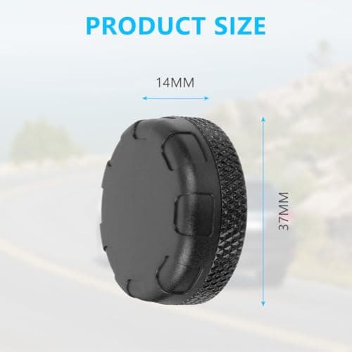 Ainiv Magnetic Bicycle Mount for AirTag, IPX6 Waterproof Holder for AirTag, Hidden Shockproof Holder Accessories Compatible with Apple Air Tag Device, for Bicycles, Motorcycles, Cars, Luggage — view 6