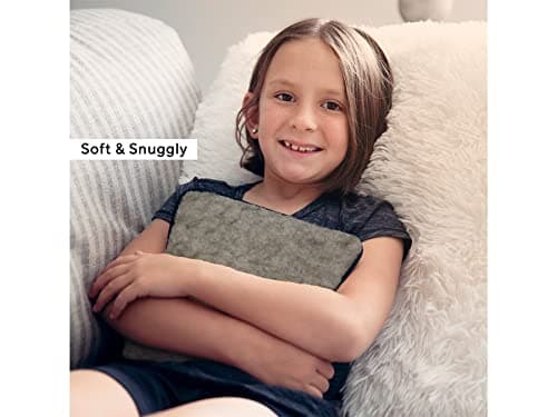 Hotties Micro Hottie - Microwave Hot Water Bottle - Lambswool Fleece - Grey — view 6