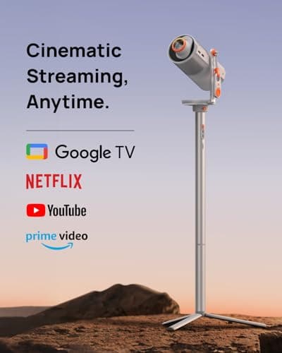 XGIMI MoGo 4 Smart Portable Video Projector with PowerBase Stand — view 2