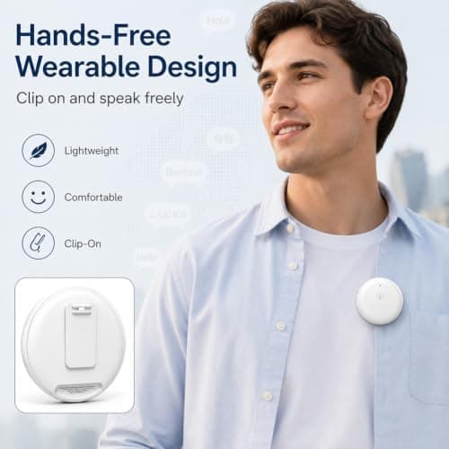 AI Language Translator Device,Multi‑Language Travel Practice Companion — view 4