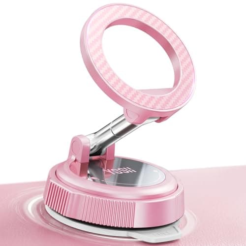 YOSH for MagSafe Car Mount, Magnetic Phone Holder for Cars, Pink