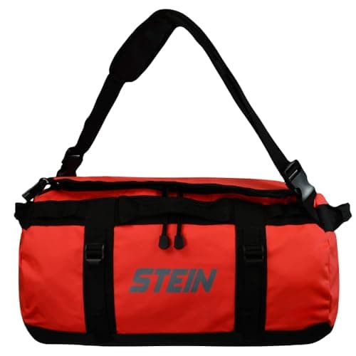 Heavy Duty Kit Bag 90L Red – PVC Tarpaulin Water-Repellent Holdall for Professional Work & Travel – STEIN Metro
