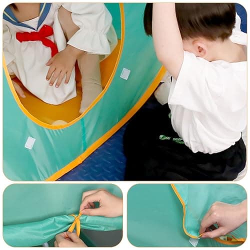 MR.HOKWY Pop Up Autism Sensory Tent-Play House for Kids Outdoors and Indoor,Indoor Playhouse,Reduce Anxiety Calming Toys and Improve Focus,Play and Relax Calm Corner for Autistic Kids — view 3