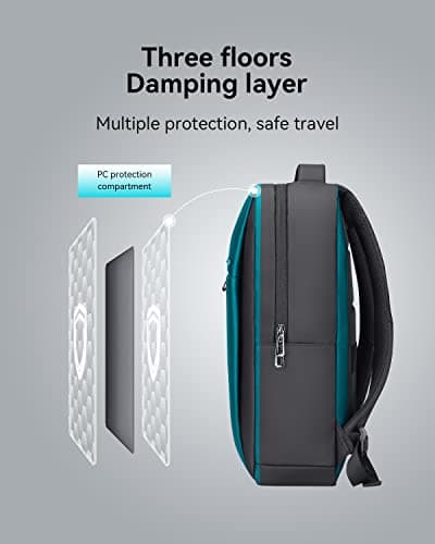 MARK RYDEN Slim 15.6 inch Laptop Backpack For Men With Laptop Compartment — view 3