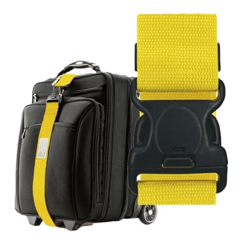 STATUS Yellow Luggage Strap, 1 Unit