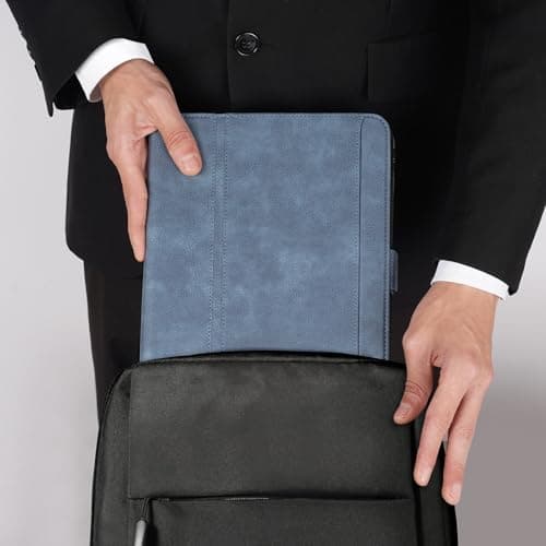 AsileCuir Case for iPad A16 (11th Gen)/iPad 10th Generation, Blue — view 5