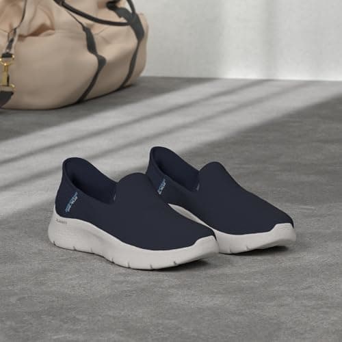 Skechers Women's Slip-Ins Go Walk Flex Relish, Navy, 10 UK Wide — view 5