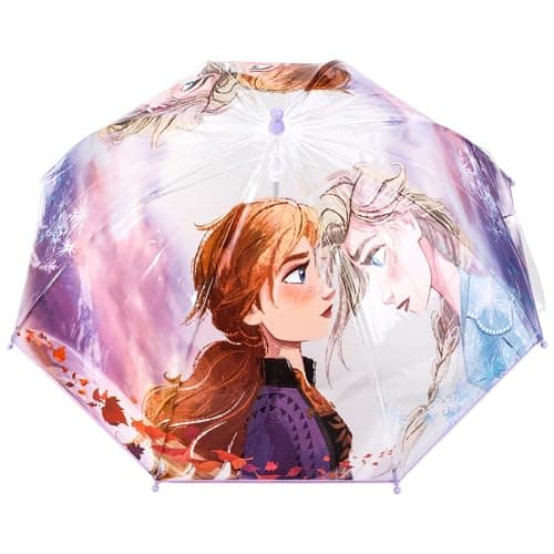 Frozen Kids Dome Umbrella – Official Licensed Children's Character Toddler Umbrella, Strong, Lightweight & Windproof School Rain Umbrella for Girls & Boys, Child-Friendly Safety Opening — view 3