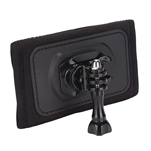 Yosoo Health Gear Action Camera Backpack Clip, 360 Rotation Shoulder Mount