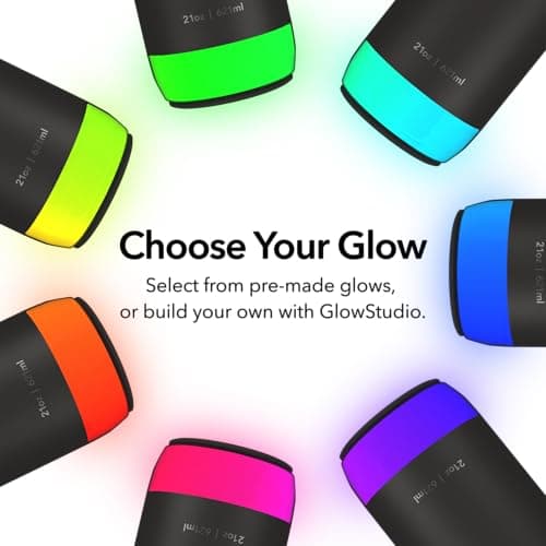 HidrateSpark PRO 2 21 oz Bundle – Smart Hydration Bottle with Clinically Accurate Water Tracking & Extended Batter Life - Syncs with Apple Health, Fitbit, Smart Rings & Watches - Flamingo — view 5