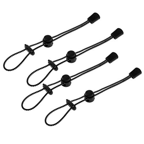 EXFEA 4 Pieces Backpack Walking Stick Holder Trekking Hiking Pole Attachment Cord Rope — view 3