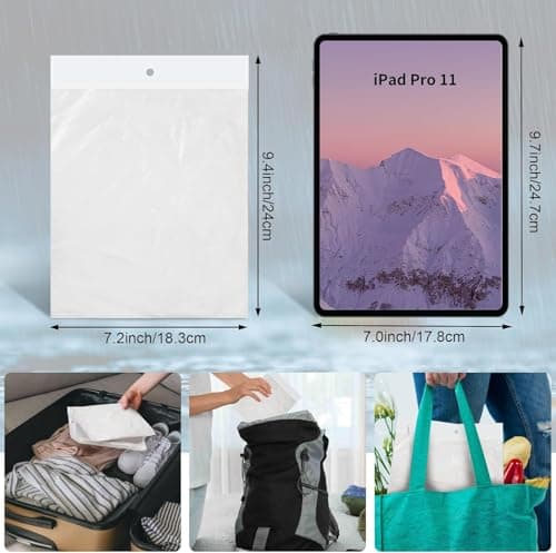 5 Pack Rain Poncho for Adults Waterproof Emergency Raincoats — view 6