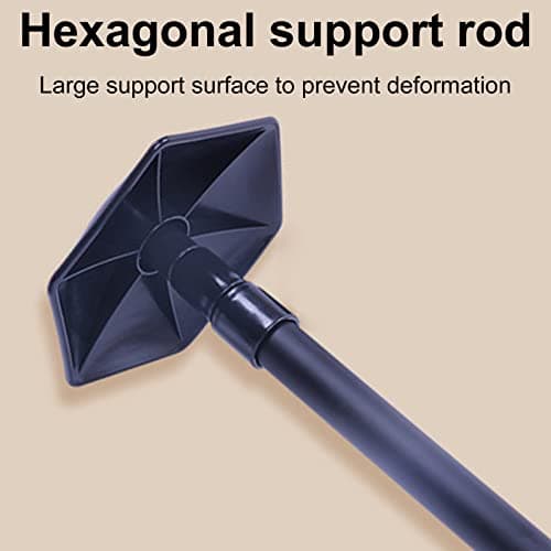 Golf Travel Bag Support Rod, Anti-impact Golf Support Cover, Aluminum Alloy Adjustable 4 Telescoping Sectio, Golf Club Stiff Arm for Golf Bag, Golf Support Stick, Portable Club Protector Pole System — view 6