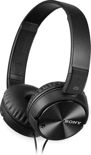 Sony MDR-ZX110NC Noise Cancelling Headphones - Black