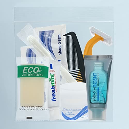 24 Kits - Bulk Case of Wholesale Deluxe Hygiene & Toiletries for Men, Women, Travel, Charity — view 4