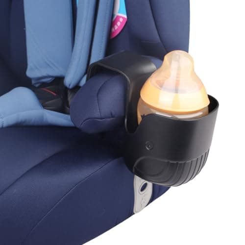 ABS Ride Cup Organizer for Travel Seating Areas, Clip-on Drink Holder Design, Daily Commute Helper, Single Pack Seat Side Beverage Organizer Travel Bottle Rest Caregiver Ride Accessory Commute Road — view 6