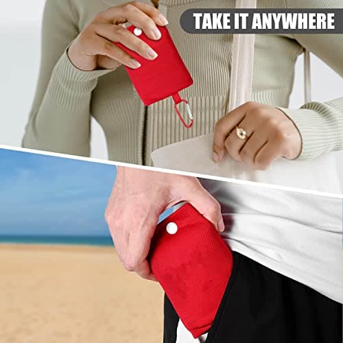WUBAYI Mini Pocket Picnic Blanket Waterproof and Sand Proof Beach Blanket Camping Hiking Travel Camping Picnic Mat 70x110cm Lightweight And Collapsible — view 4