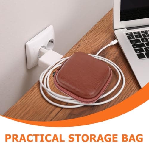 PU Earbuds Case Travel Electronics Organizer with Multi Layer Design — view 3