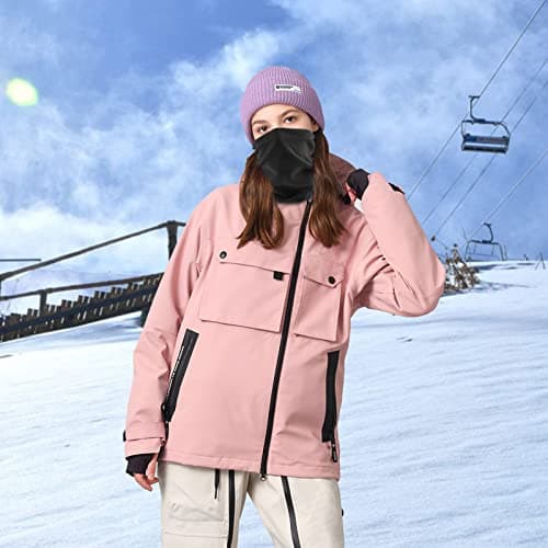 MIVAIUN 2 Pieces Winter Neck Warmer Fleece Windproof Neck Gaiter Snood for Men Women Thick Face Cover Scarf Cold Weather Headwear for Skiing Running Cycling Outdoor Sports (2 pcs) — view 5