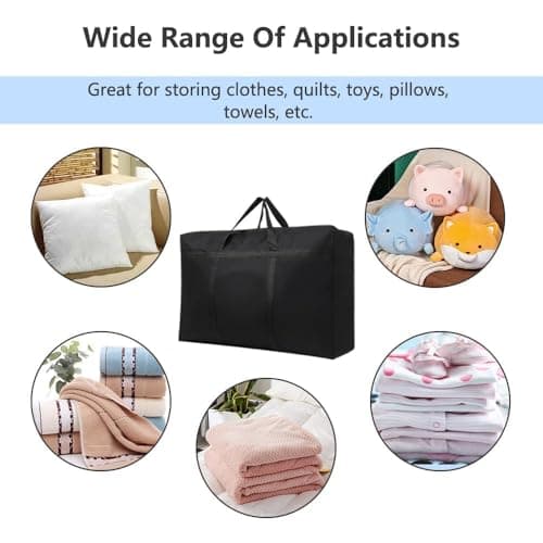 180L Large Storage Bags 100 x 60 x 30 cm Moving Bags Extra Large Strong — view 6