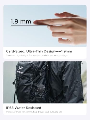 UGREEN FineTrack Slim2 Wallet Tracker for Apple Find My & Google Find Hub — view 4