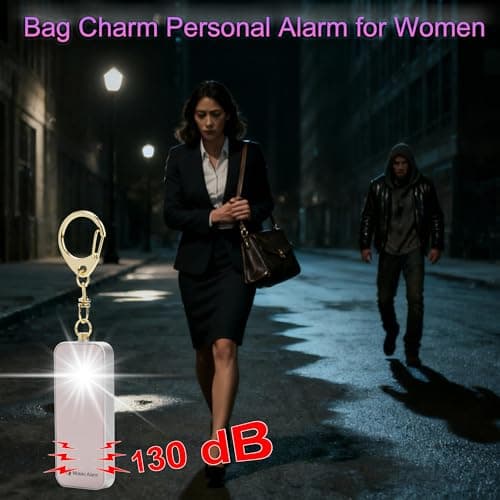 Ultrathin Personal Alarm Rainproof Replaceable Battery Strobe Light — view 2