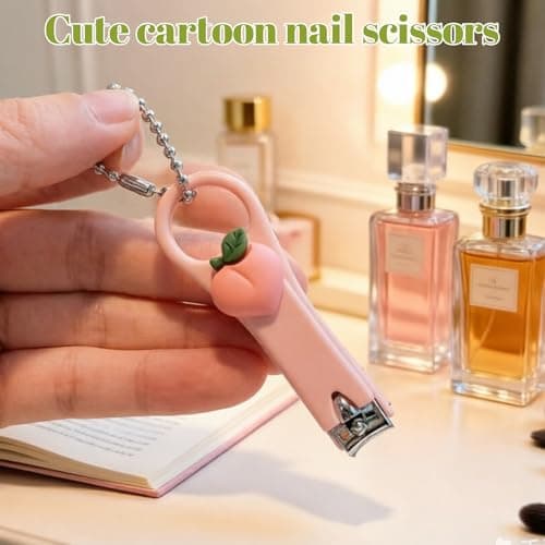 6 PCS Kids Nail Clipper Set, Farbige Childrens Nail Clippers for Thick Toenails and Foot Care, Diamond Nail File for Daily Personal Hygiene Maintenance and Travel Nail Maintenance — view 4