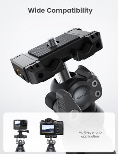 Lamicall Mobile Phone Tripod, Flexible Camera Tripod With Remote — view 2