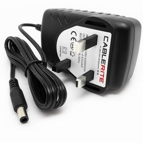 5v power supply adapter for Argos Bush Leather DAB Radio DS388 - psu plug cable