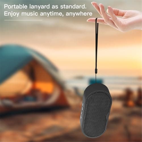 STFMHEZ Bluetooth Speaker Portable Wireless, Bluetooth 5.3 Speakers with HD Stereo HiFi Bass for Travel Home, 1200mAh Battery, 15 Hour Playtime, Support Bluetooth/U-Disk/TF Card — view 3