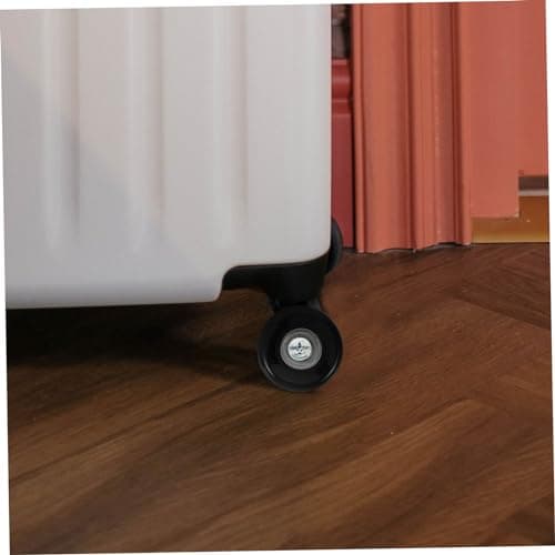 Luggage Wheel Replacement Kit 2pcs Metal Rubber Swivel Wheels — view 2