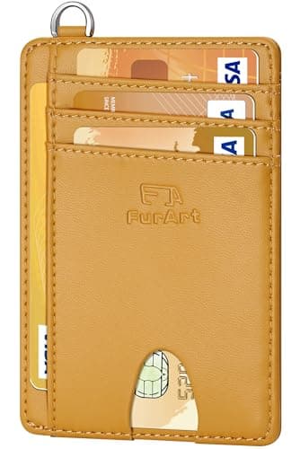 FurArt Credit Card Holder Slim RFID Women's Card Wallet