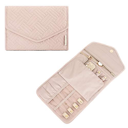 bagsmart Travel Jewellery Organiser, Foldable Jewelry Storage Roll