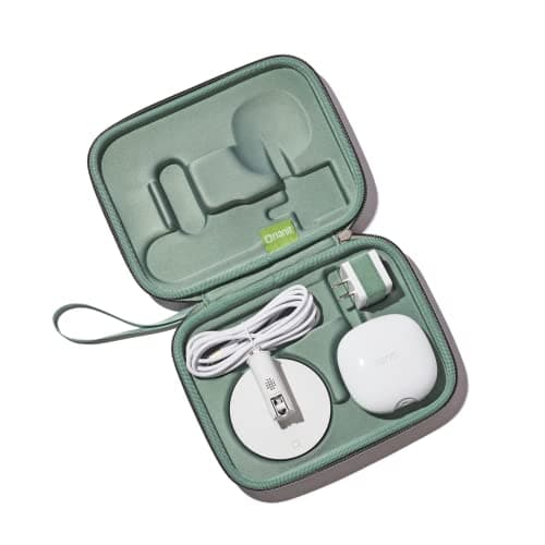 Nanit Travel Case – Protective Hard Shell Carrying Case Pro Baby Monitor and Multi-Stand Travel Accessory, Green — view 2