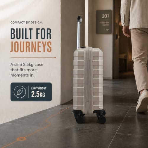RMW Suitcase EasyJet Underseat Cabin Bag 45x36x20cm with Removable Wheels — view 5