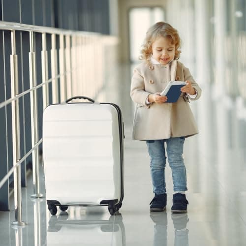 KOMBIUDA Replacement Use or Suitcase Travel Handle and Comfortable with Grip Lightweight Black Plastic Design, Sturdy Carrying Repair Luggage — view 6