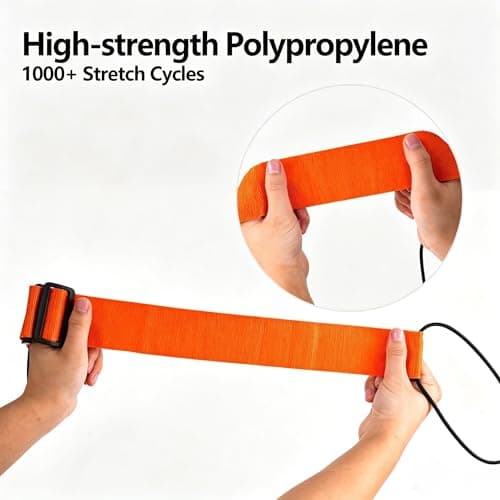 BILIONE Add a Bag Luggage Straps 2 Pack, Adjustable Bungee Elastic Belt — view 4