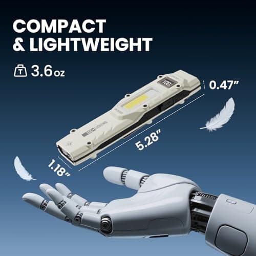 Yemao 880 Lumens Flat EDC Torch Rechargeable — view 6