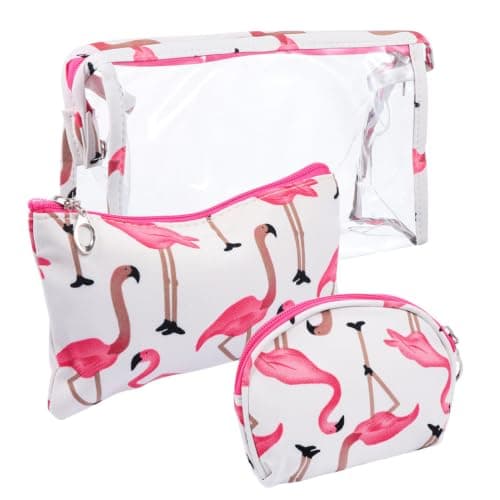 Travel Cosmetic Storage Bag Large Capacity Portable White PU