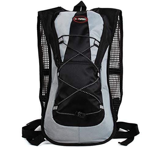 LanXin 5L Small Hiking Backpack Waterproof Tear-Resistant Hiking Daypack with Reflective Strip,Great for Hiking, Running, Cycling, Camping, Skiing, Outdoor Activities, Black (5L)