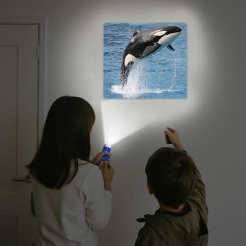 Pup Go Sea World Projector Flashlight for Kid 3 4 5 6 7, Shark Toy for Boy — view 2