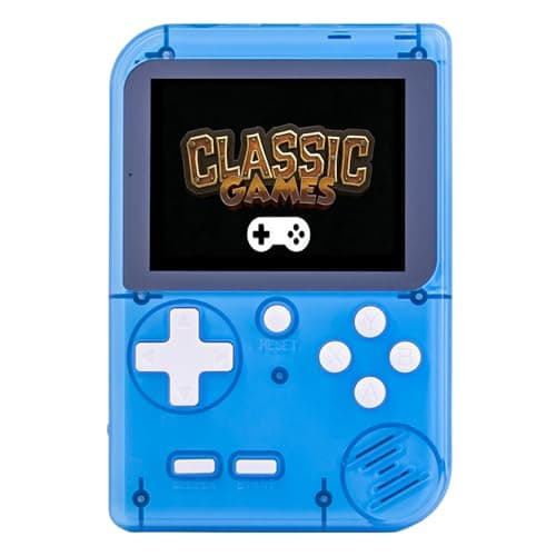 Handheld Game Console for Kids Pre-loaded 289 Video Games, Travel-friendly Handheld Video Game Console with 2.8" Color Screen, Rechargeable Battery, Handheld Electric Game Player for Boy Girl