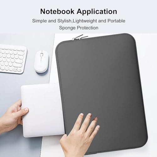 Computer Cases for Laptops Shockproof Tablet Sleeve with Zipper — view 3