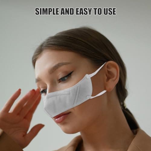 Hoement Nose Warmer for Sleeping Reusable Nose Cover for Winter Outdoor Protector for Cold Weather Lightweight Nasal Guard for Travel Office Use and Comfort — view 3