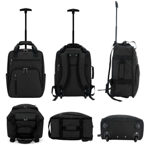 EasyJet Underseat Cabin Bag 45x36x20cm Wheeled Backpack with Handle