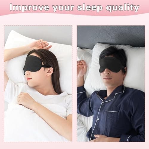 TVSVKWE 30 Pieces Of Black Eye Mask, Breathable And Comfortable Eye Mask, Sleeping Supplies, Suitable For Travel, Business Trip, And Family. — view 5